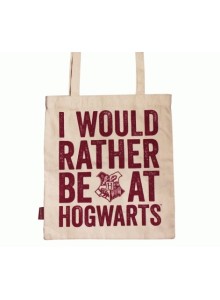 Пазарска торба от рециклиран памук – Хари Потър (По-скоро бих)